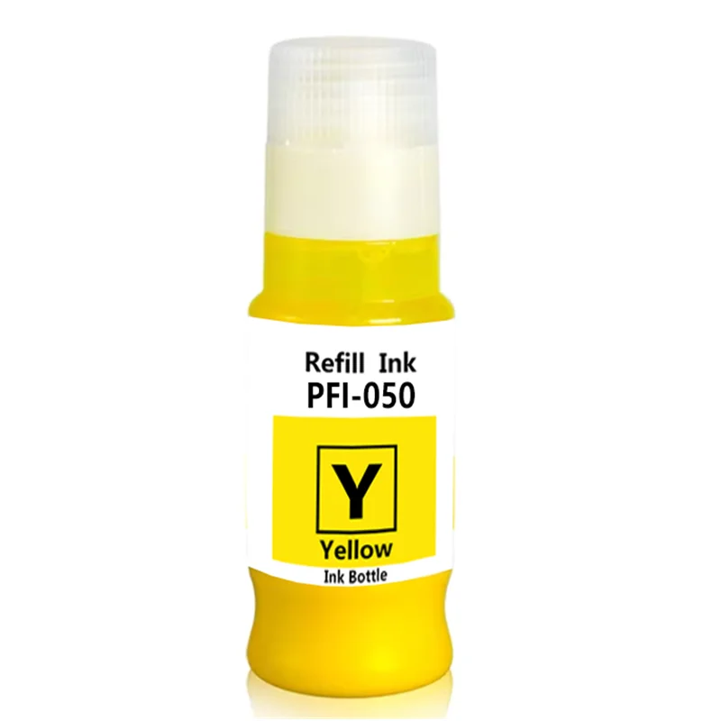 PFI-050 Refill ink 70ML PFI050 refill pigment ink For Canon TC-20 TC-20M printer PFI 050 pigment
