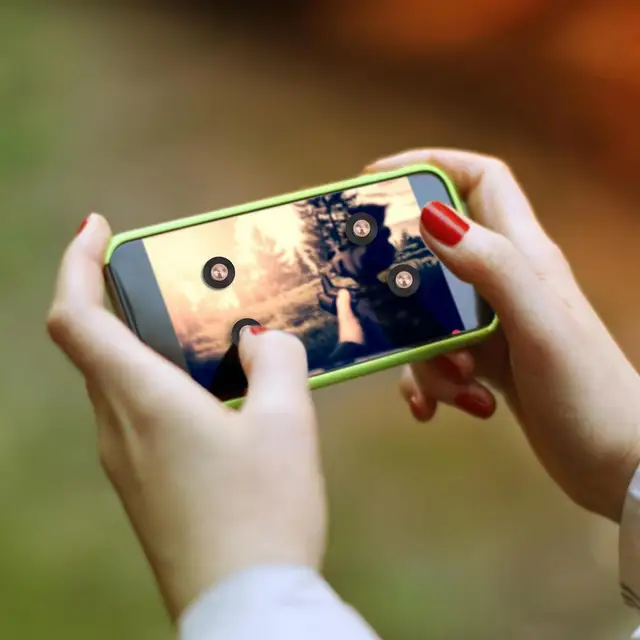 Trigger Controller Per Gaming Mobile - Pulsanti Sensibili Per Scatto Rapido, Compatibile Con Smartphone