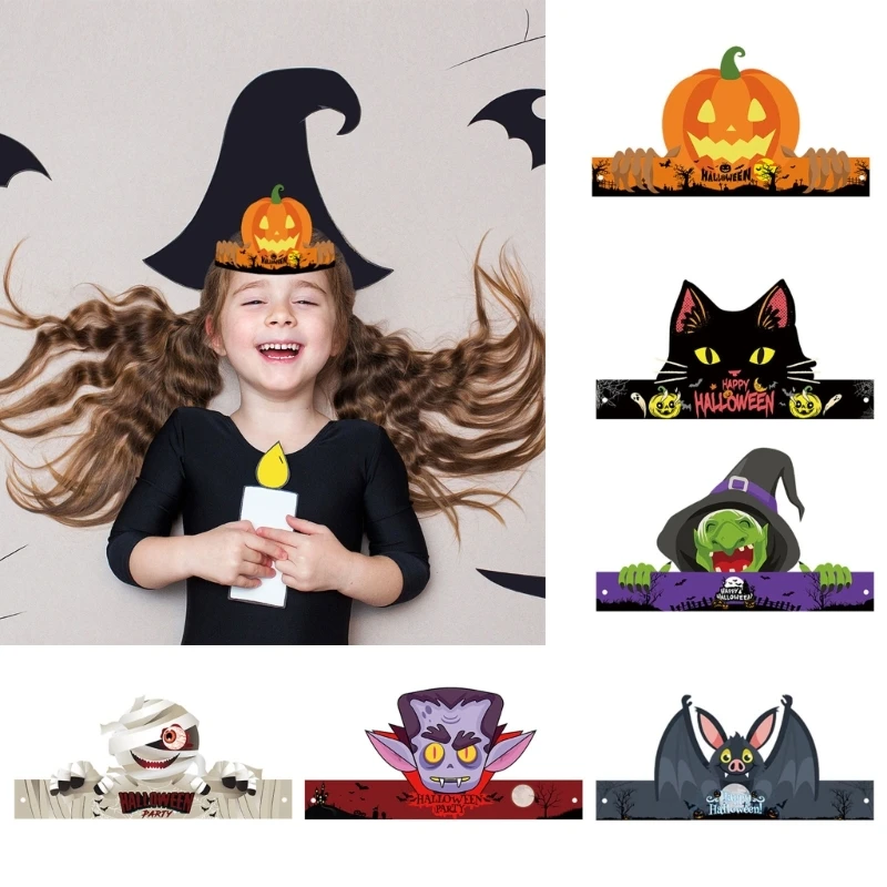 

Decorative Props for Children Party Paper Heawear Decorations for Kids Dropship