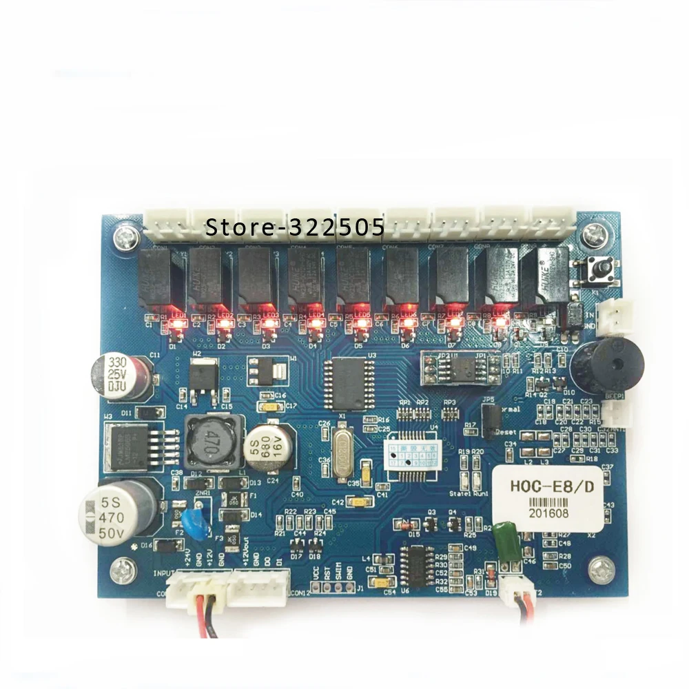 지문 엘리베이터 리프트 컨트롤러 패널 소프트웨어 보안 업데이트 없음 8층 리프트 컨트롤러 패널 보드