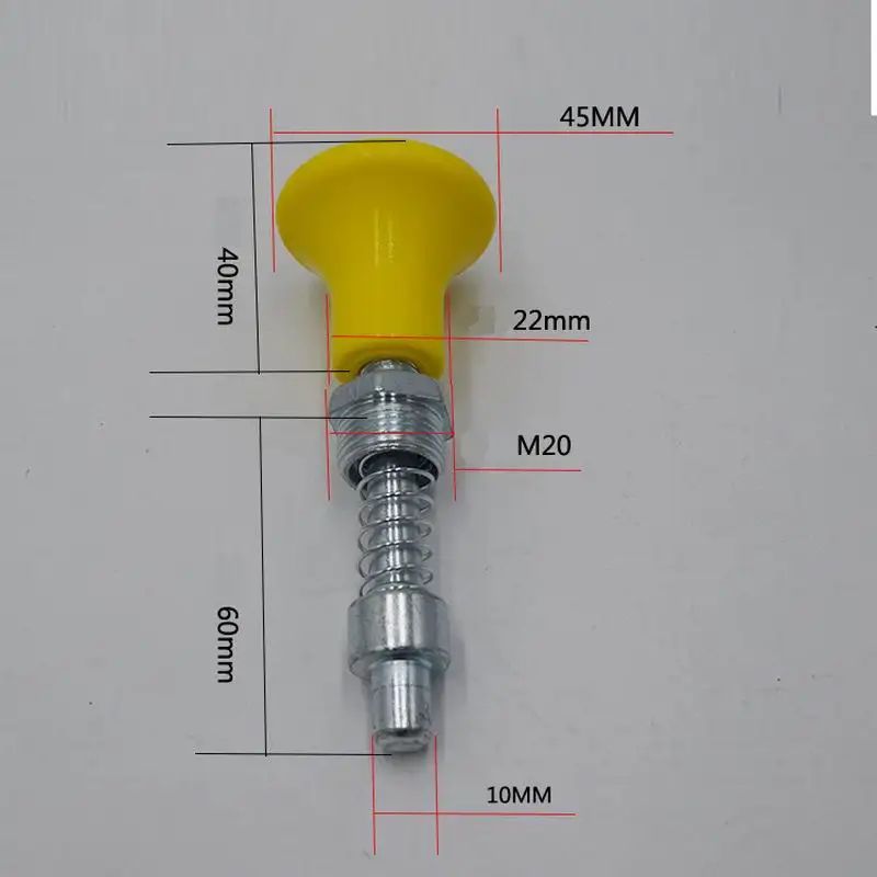 M20 Latch Dumbbell Stool Accessories Dynamic Bicycle Fitness Bike Accessories Self-locking Pull Pin Gym Components