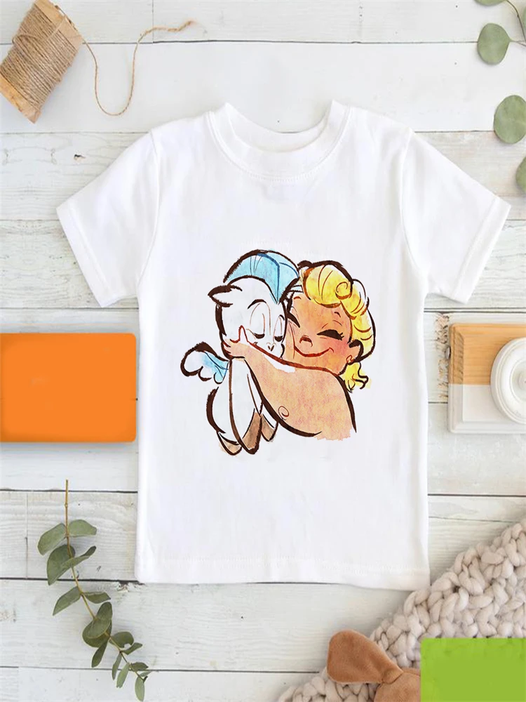 

Disney Cartoon Kids Print T-Shirts Modern High Quality Tops Clothes Popular Casual Outdoor Style Child T Shirts 3-8T Hot Selling