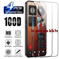 Premium Tempered Glass Screen Protector, 9H Hardness, HD Clarity (2/4 Pack) - 2 pieces (For Phone 3a)