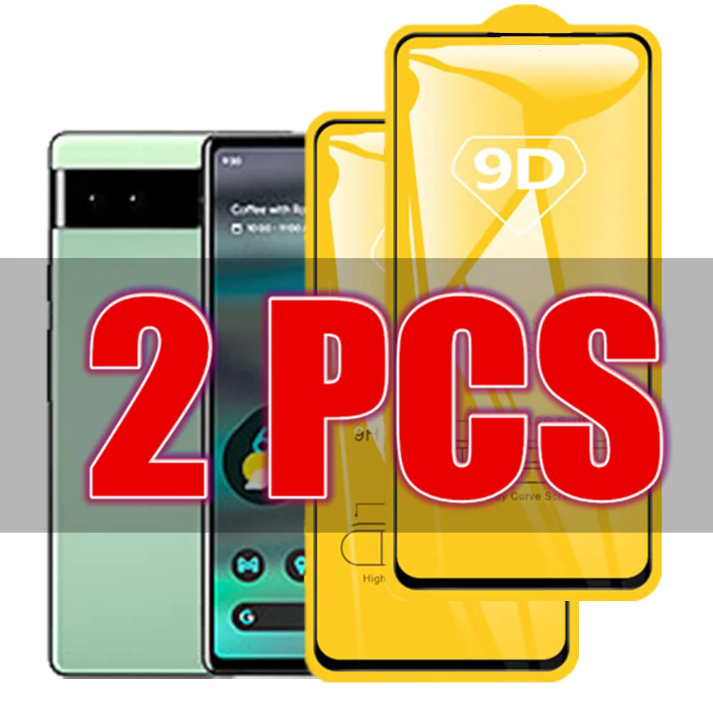 Google Pixel 6 2 Pz/Lotto 9D Vetro Temperato Per Pixel 6 Pro 6Pro 4A 4 3 3A 2 Xl Pellicola Per Pixel 6 4 4A 4G 5G 3A 3Xl Protezione Dello Schermo
