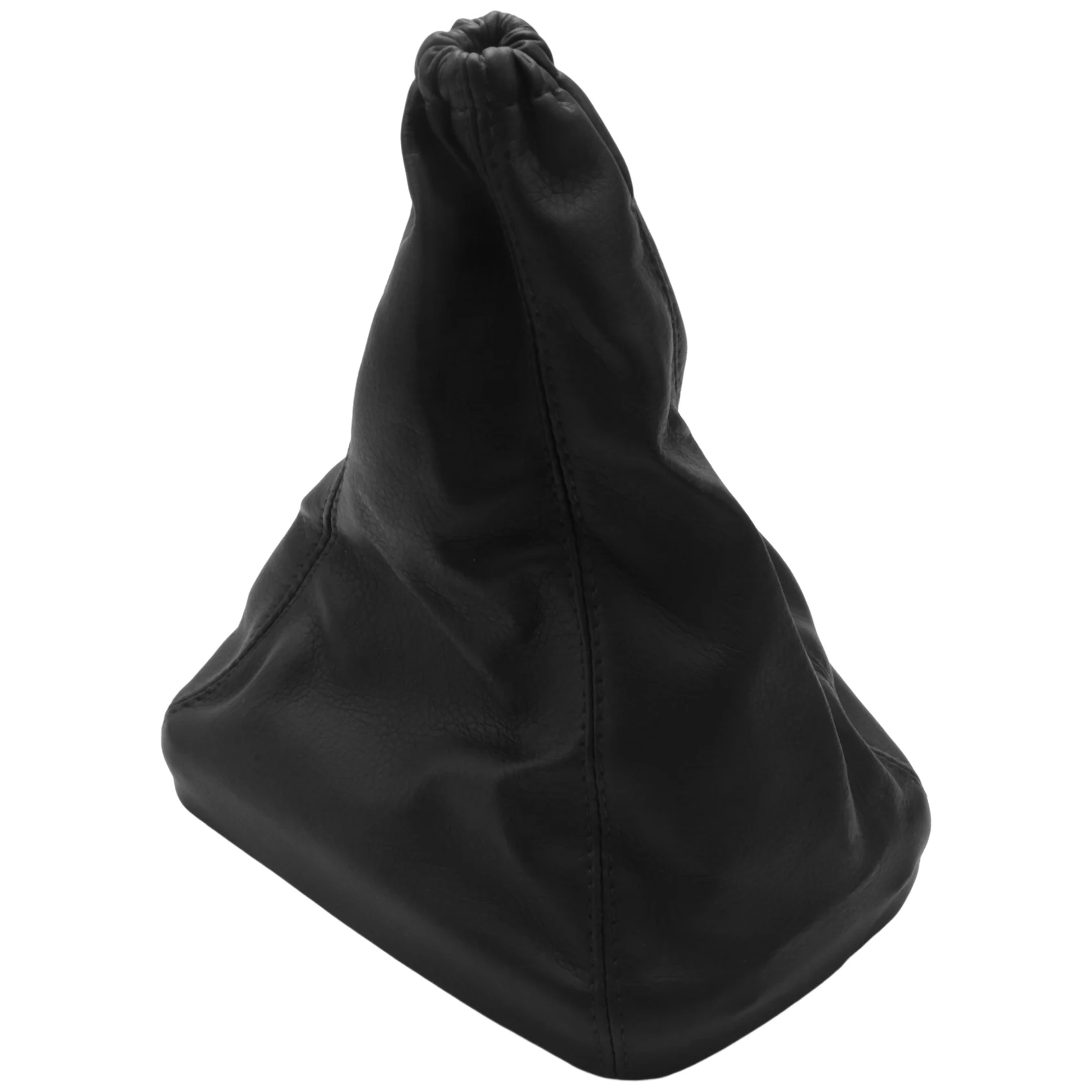 2Pcs Car Handbrake Gear Shift Boot Gaiter Gaitor Pu Leather Black for Opel Astra G Zafira a Vauxhall 1998-2004