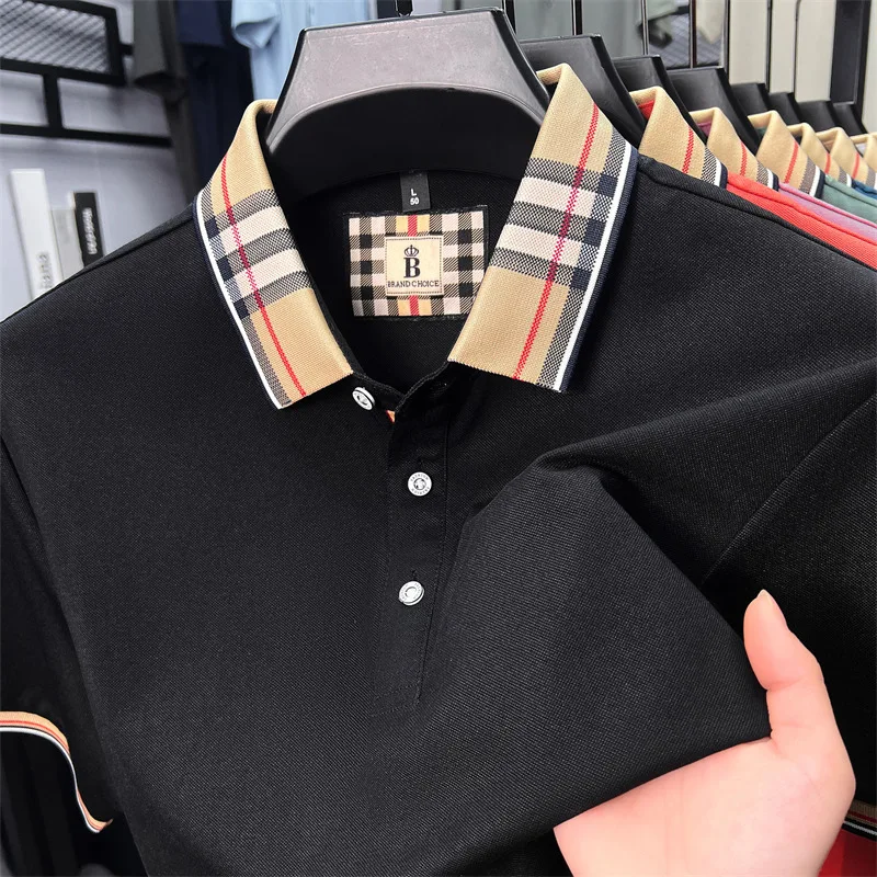 Luxury Plaid Golf Polo 2