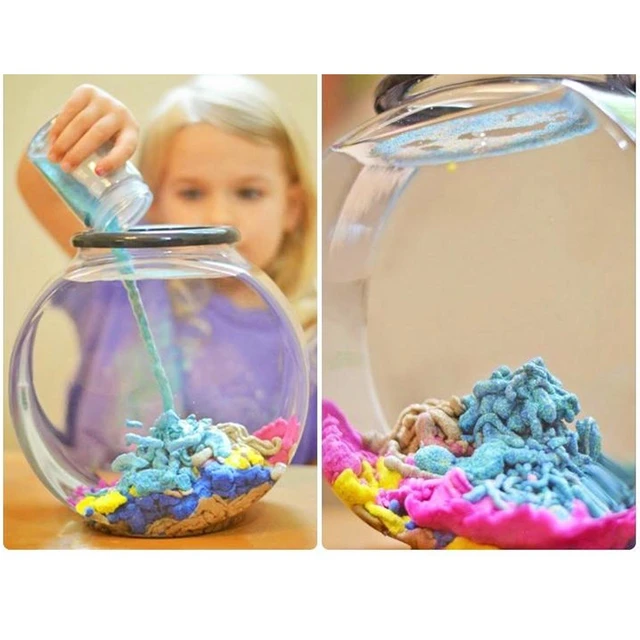 400g/bag Magic Sand Toy Soft Clay Slime Educational Colored Space Sand  Supplies Play Sand Antistress Kids Toys For Children - AliExpress