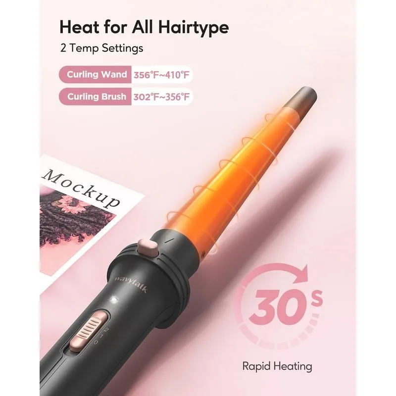 Hair Curler Wavytalk 5 in 1 Curling Wand Set Thermal Brush hair curler hair tools