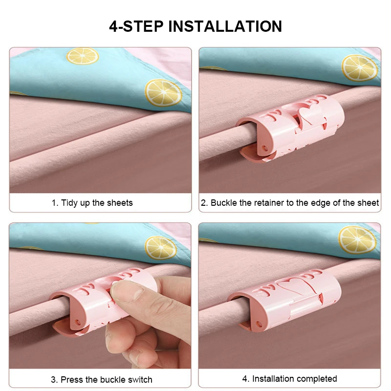 Bed Sheet Holder Bed Sheet Clips Clothes Pegs Sheet Clips 6/12/18Pcs BedSheet Clips Plastic Non-slip Clamp Quilt Bed Cover Holder Curtain Blanket Buckles Clothes Pegs Fasteners Fixer