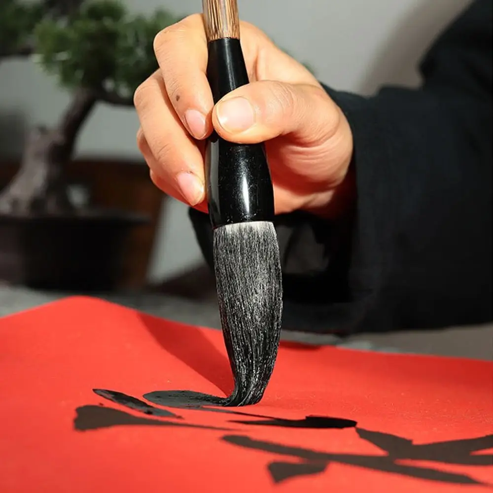 Chinese Calligraphy Brush Pen Large Bucket Pen Couplets Brush Chinese Traditional Writing Painting Brush Supplies painting brushes