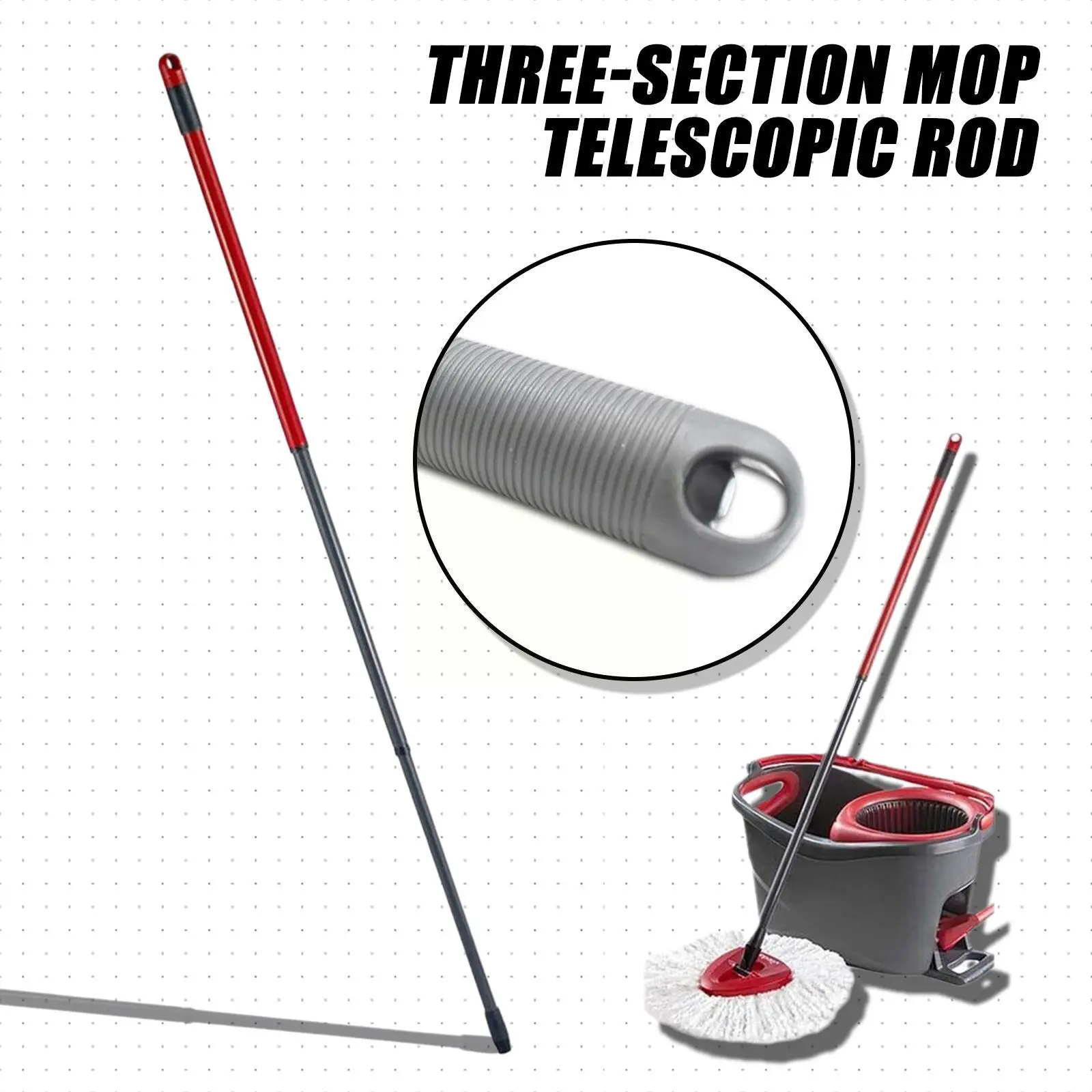 Vileda Turbo Telescopic Handle & Triangle Mop Header & Mop 3 in 1 Cleaning  Head for Vileda Apparatus Replacement Spare Part - AliExpress