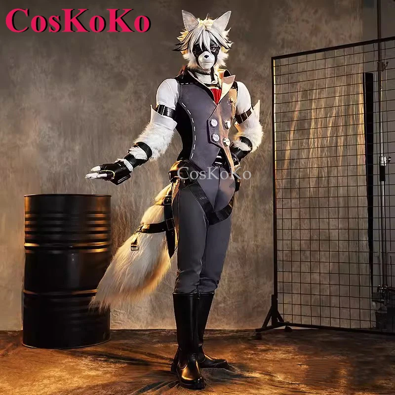 CosKoKo 본 라이카온 코스프레 게임 젠리스 존 제로 코스튬 패션 배틀 유니폼 풀 세트, 할로윈 파티 역할극 의류