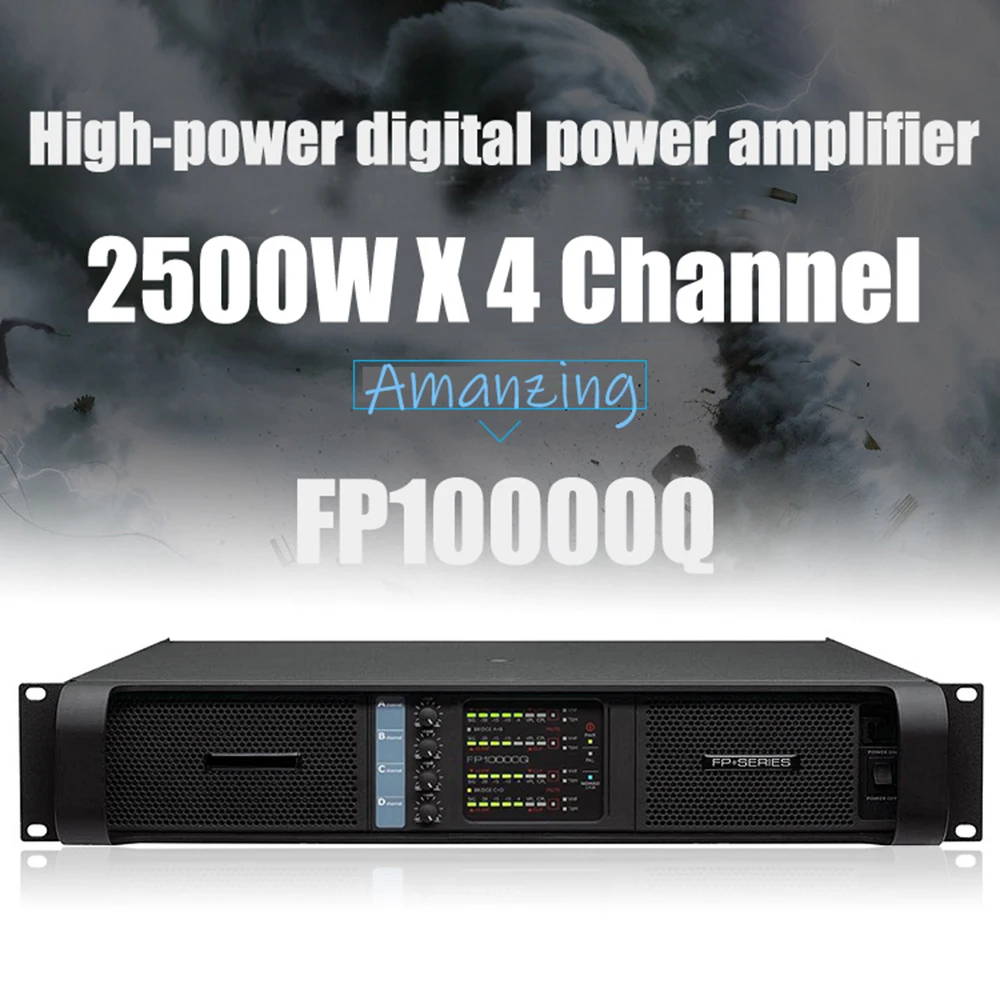 Lcz Audio Fp10000Q 2Ohm 2500W Amplificatore A 4 Canali Line Array Amplificatori Subwoofer Potente Amplificatore Amplificatore Professionale