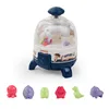 Creativ Mini Rocket Doll Claw Machine Ball Catcher Game Candy Machine Baby Kids Children's Desktop Interactive Manual Toys 5