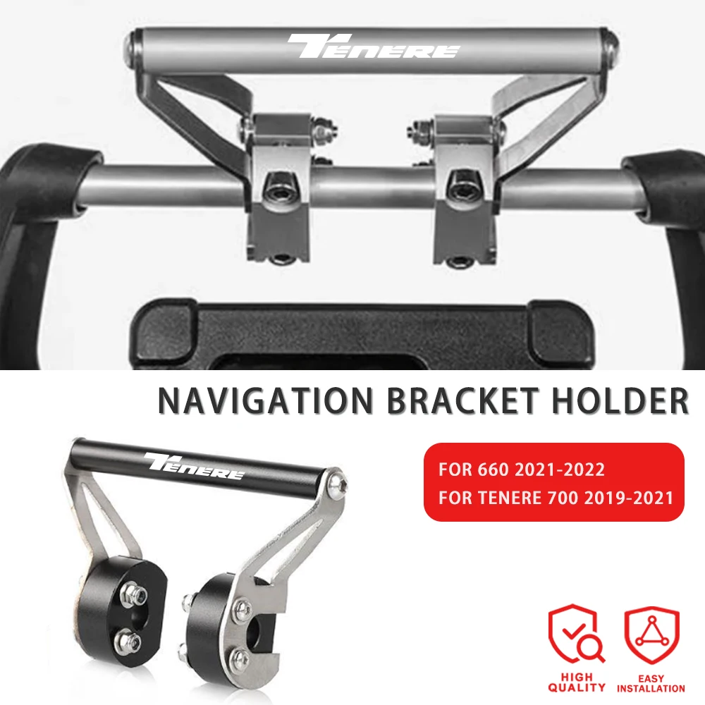 

FOR Yamaha Tenere 700 T7 Rally XTZ700/XTZ700Z Tenere 2019 2020 2021 Motorcycle Navigation Bracket Holder GPS MOUNTING BRACKET