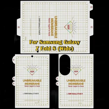 Pellicola Idrogel HD TPU / Opaca Anti-Impronte per Samsung Galaxy Z Fold 8 (Wide) Ultra 7 6 5 4 Protezione Schermo Morbida a Copertura Totale