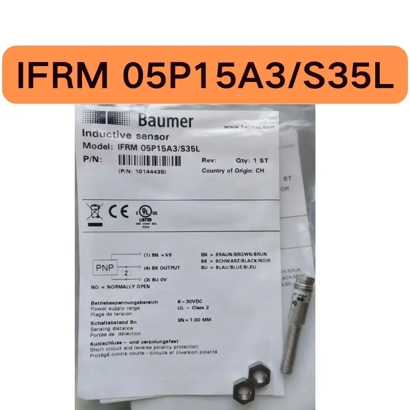 

New proximity switch IFRM 05P15A3/S35L in stock for quick delivery