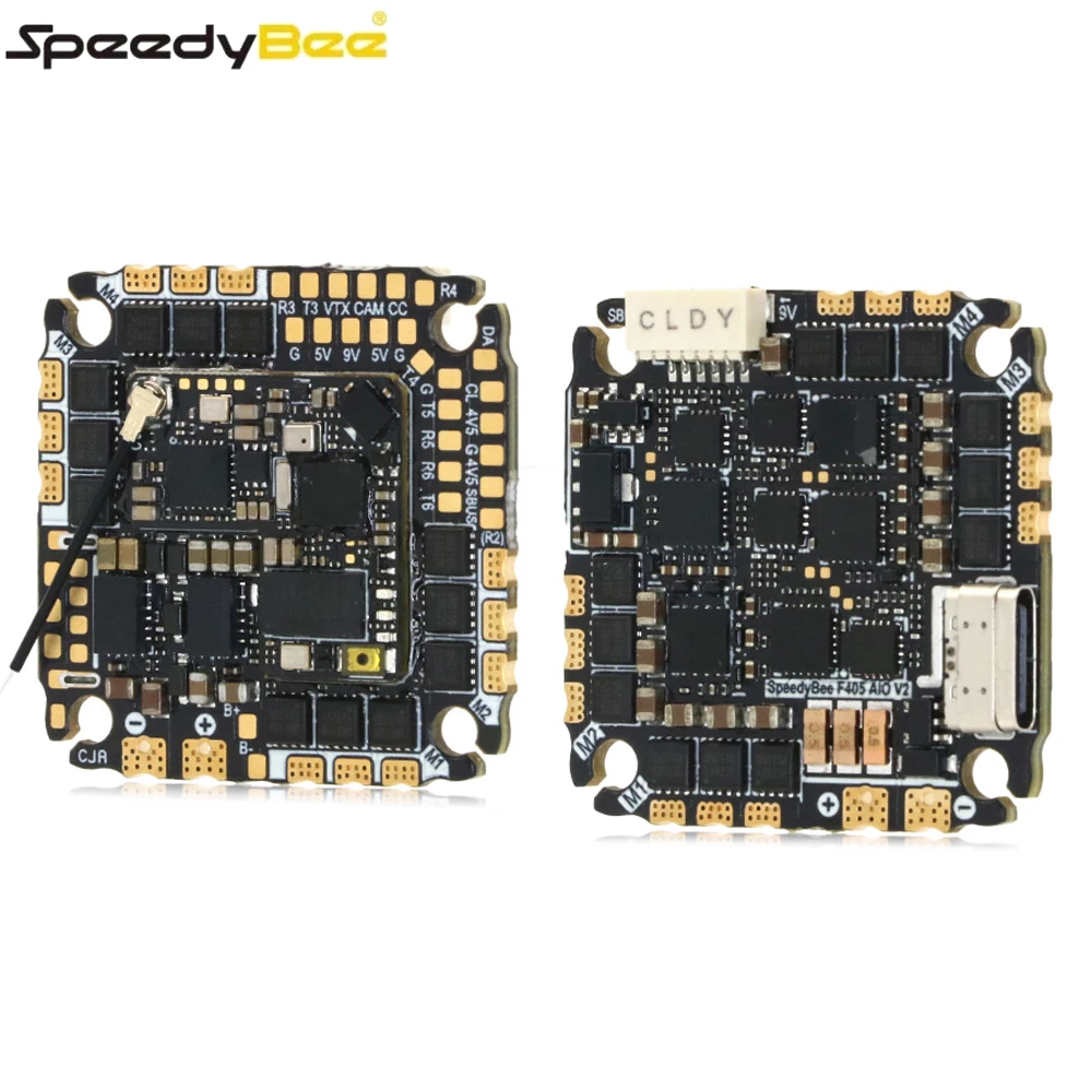 Speedybee F405 SpeedybeeF405 AIO V2 35A/40A 3-6S 5V/9V 1.5A BEC Betaflight Stack thumbnail 4