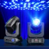 Buysumshine 150W LED Beam Super Bright Light Spot Moving Head Light Eﬀect Prism Gobo Stage Light DMX 512 Disco Dj Bar 2
