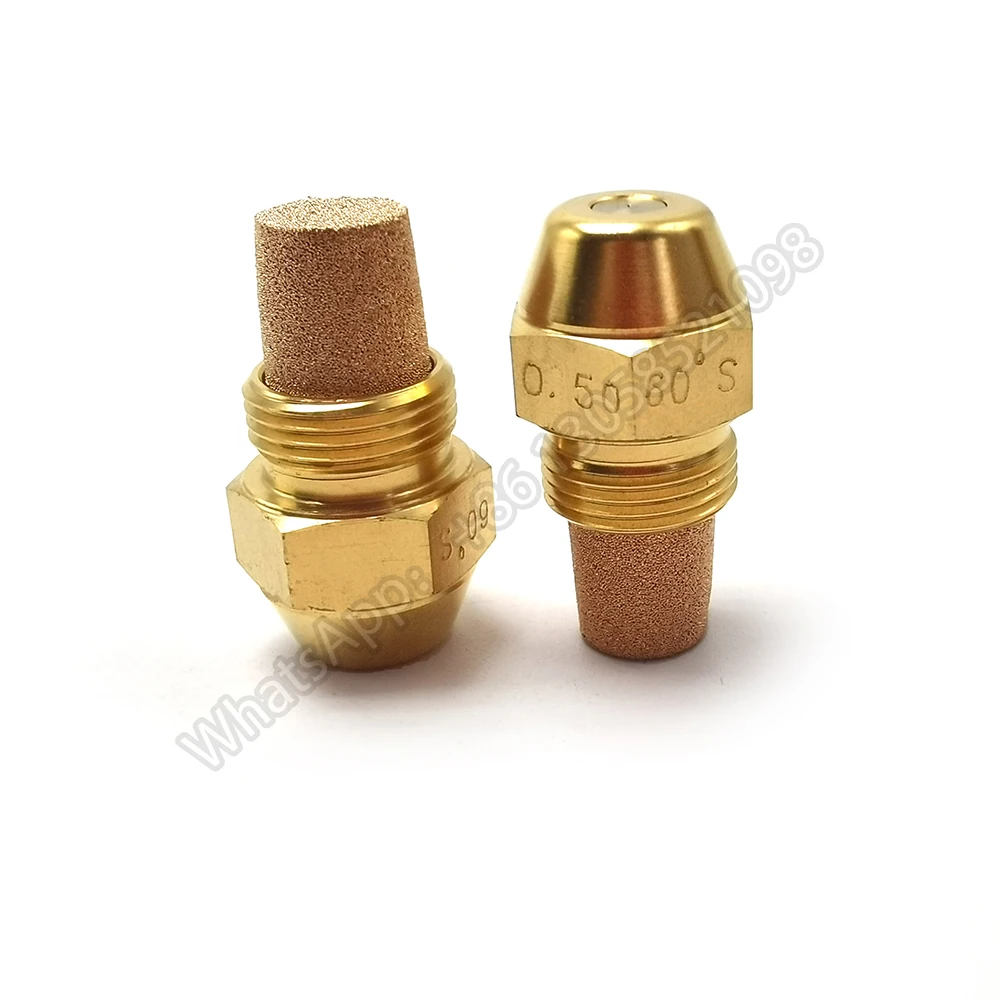 Brass 9/16 Diesel Injectors Nozzle 60degree Oil Burner Nozzle Heavy ,fuel burner nozzle spray nozzle 5