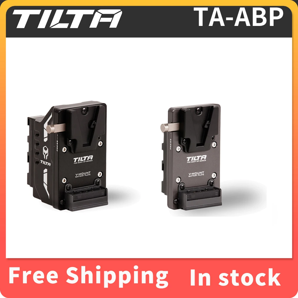 

Tilta TA-ABP-G V Mount Battery Plate For Z CAM Cameras Sony L Series to V-Mount Adapter Battery Plate