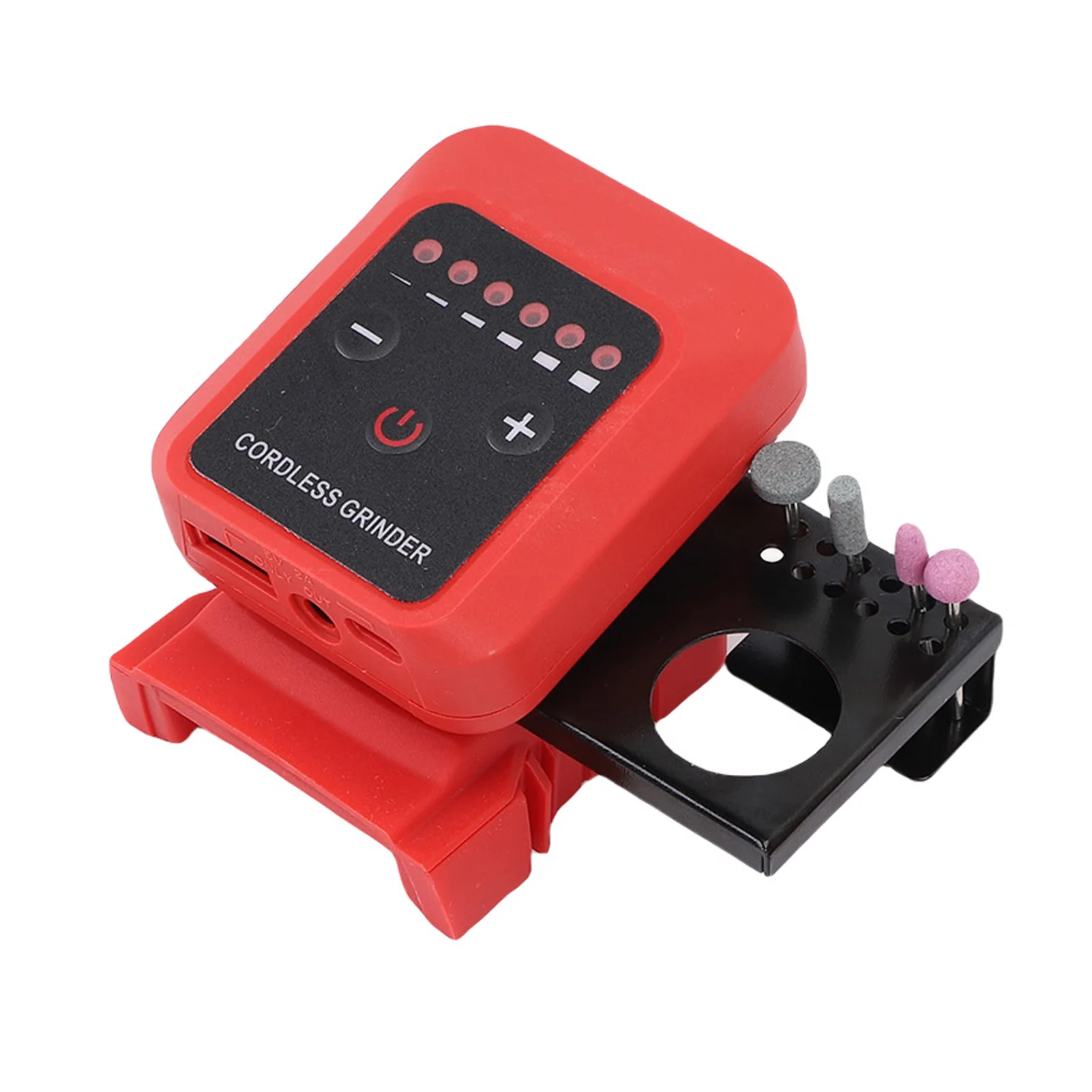 Electric Rotary Tool Kit Low Noise 6 Speeds 12 Bits USB TYPE C Output Rotary Tool Kit for Engraving Sanding Polishing Cutting