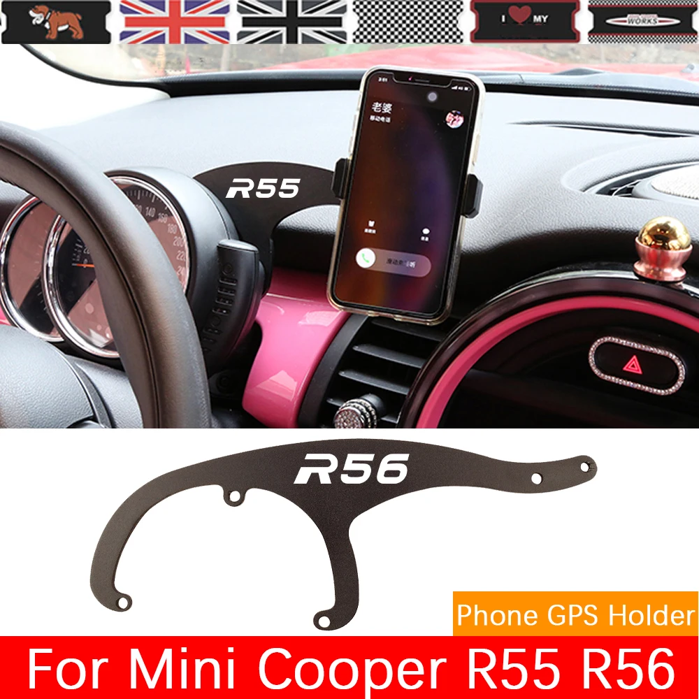 Car Interior Smartphone Cell Phone Cup Mount Holder Rotatable Phone Gps Holder For Mini Cooper S