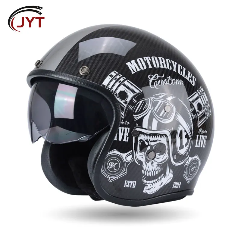 Toddler Helmet Youth Open Face Moped Helmet 3/4 Motorcycle Helmet