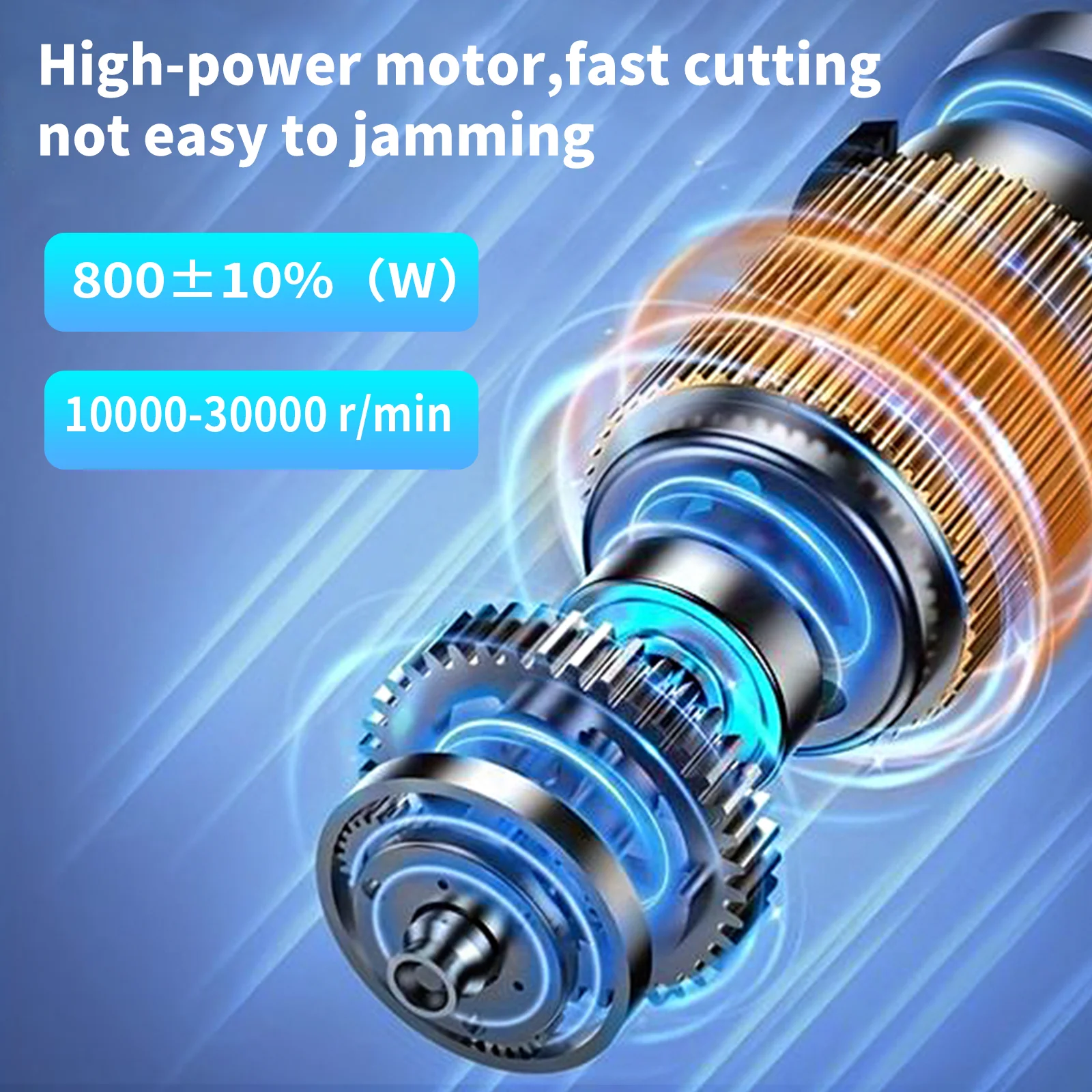 TWOTREES 800W CNC Spindle Milling Motor For TTC450 Metal Cutting