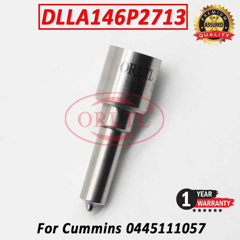 

DLLA146P2713 новая инжекционная Форсунка DLLA 146 P 2713 для форсунки общей топливной магистрали Cummins 0445111057 OEM 0433172713