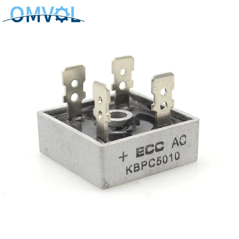 Bridge Rectifiers 10A 25A 35A 50A 1000V KBPC5010 diode bridge rectifier