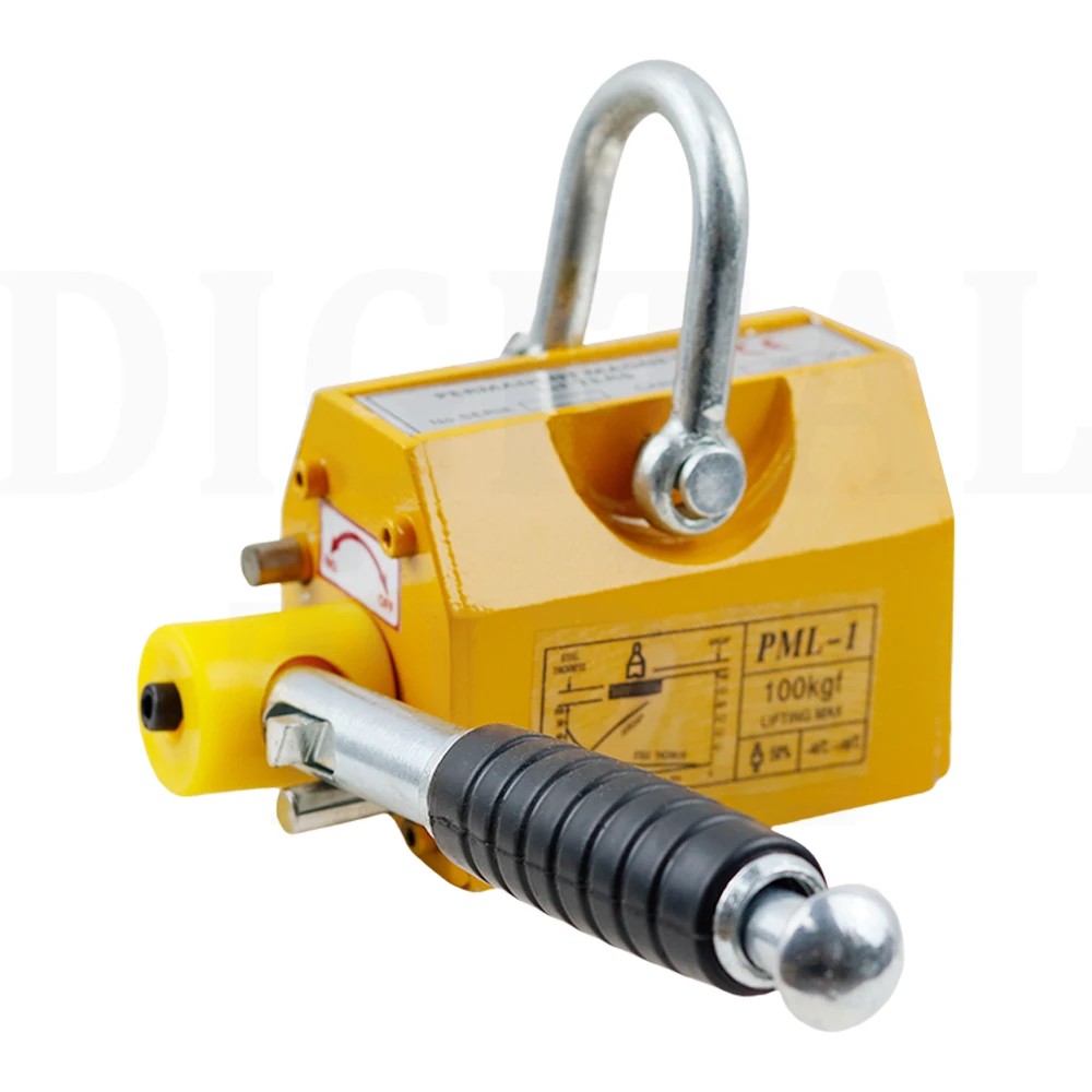 Magnetic Lifter 600KG 400KG Heavy Duty Lifting Magnet Hoist For Doing Steel Projects Heavy Industry Hoisting Magnet