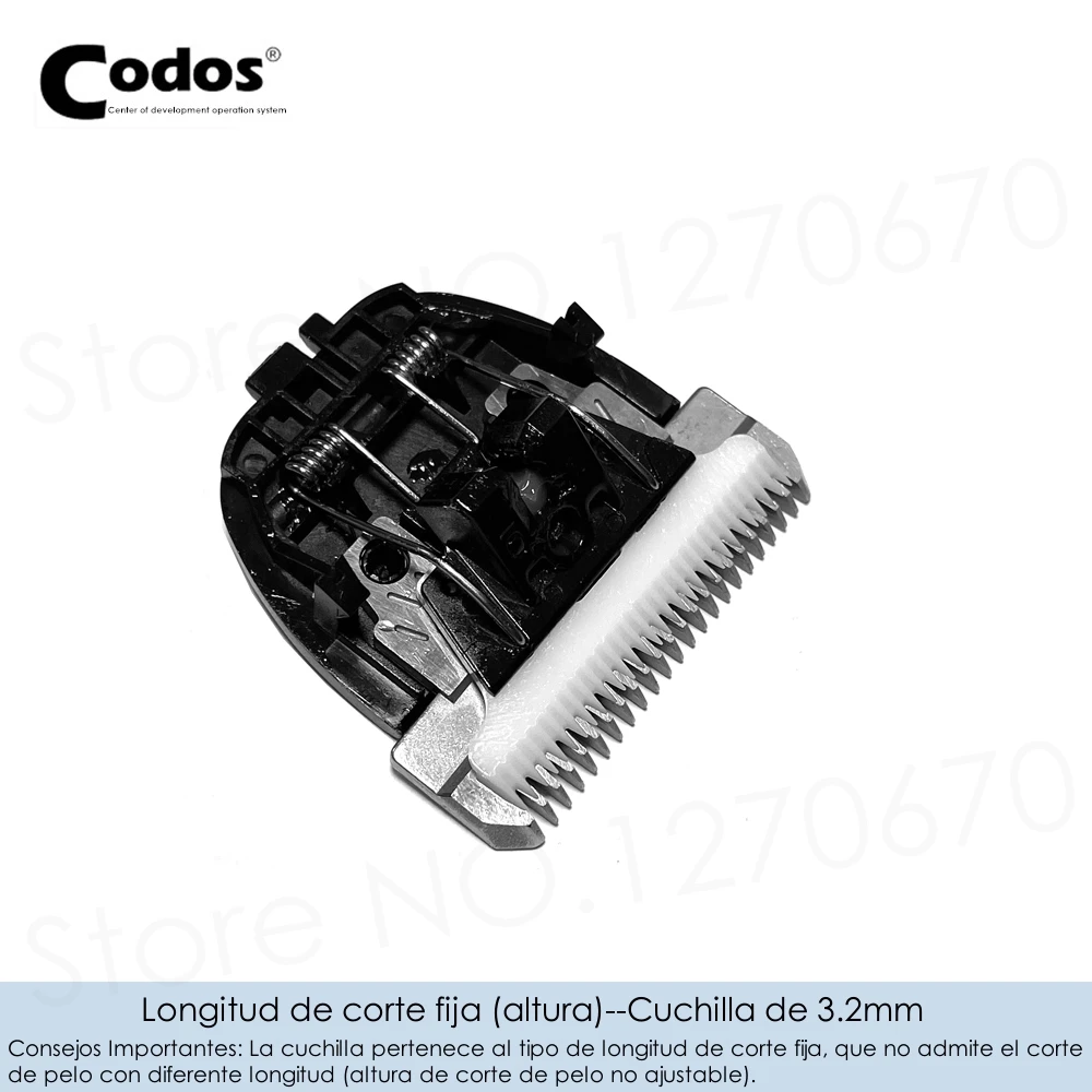 Original Codos CP9600/CP9200/CP9700 Spare Knives 3.2mm Fixed Haircut Length Professional Pet Clipper Trimmer Blade Spare Head
