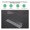Shelf Divider Dividers Separator Clear Closet Side Goods Commodity Separators Clapboard Store T Acrylic Pvc Classification Rack 2