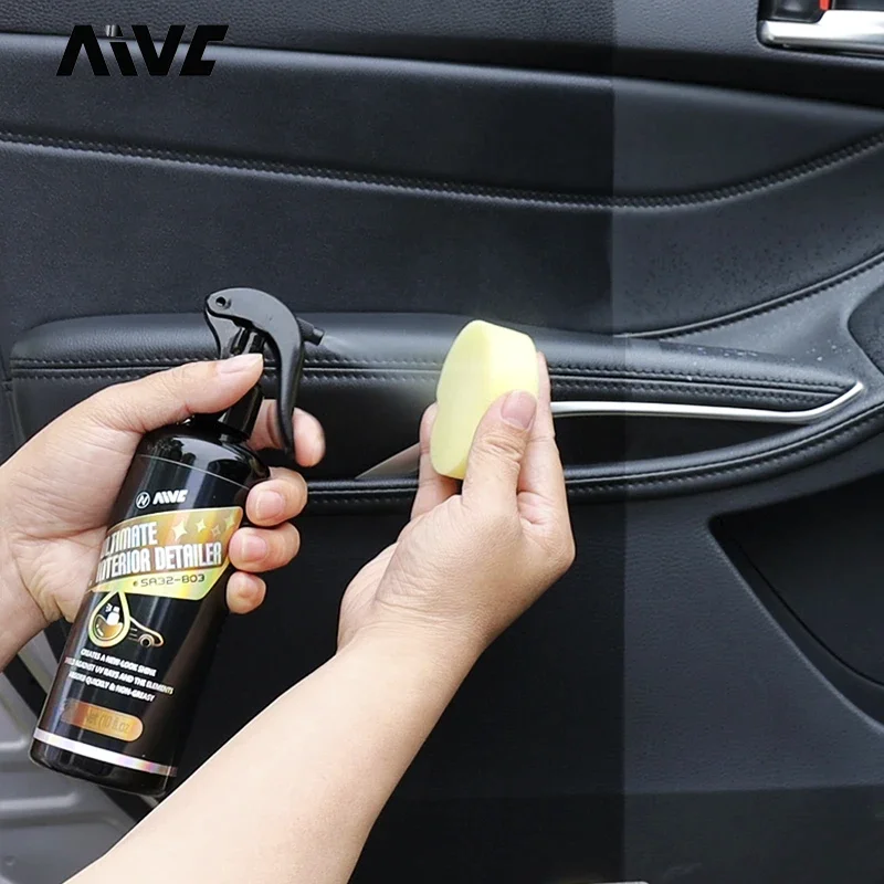 AIVCCarInteriorDetailerPlasticRestorerCleanerForDashboardSeatsLeatherShinePlastic