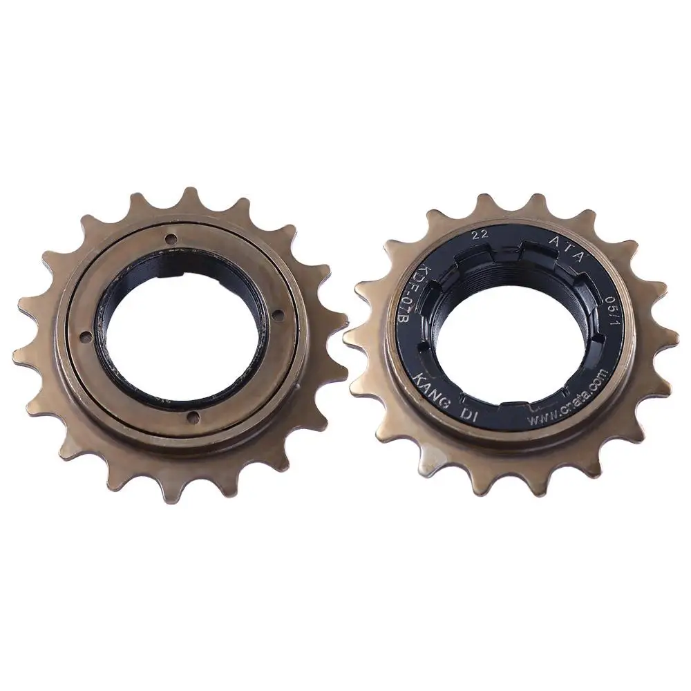 

e-bike Steel Modified Monolithic Flywheel Fixed Gear Bicycle Single Speed Cog Sprocket Bicycle Freewheel 1/2" X 1/8" Freewheel