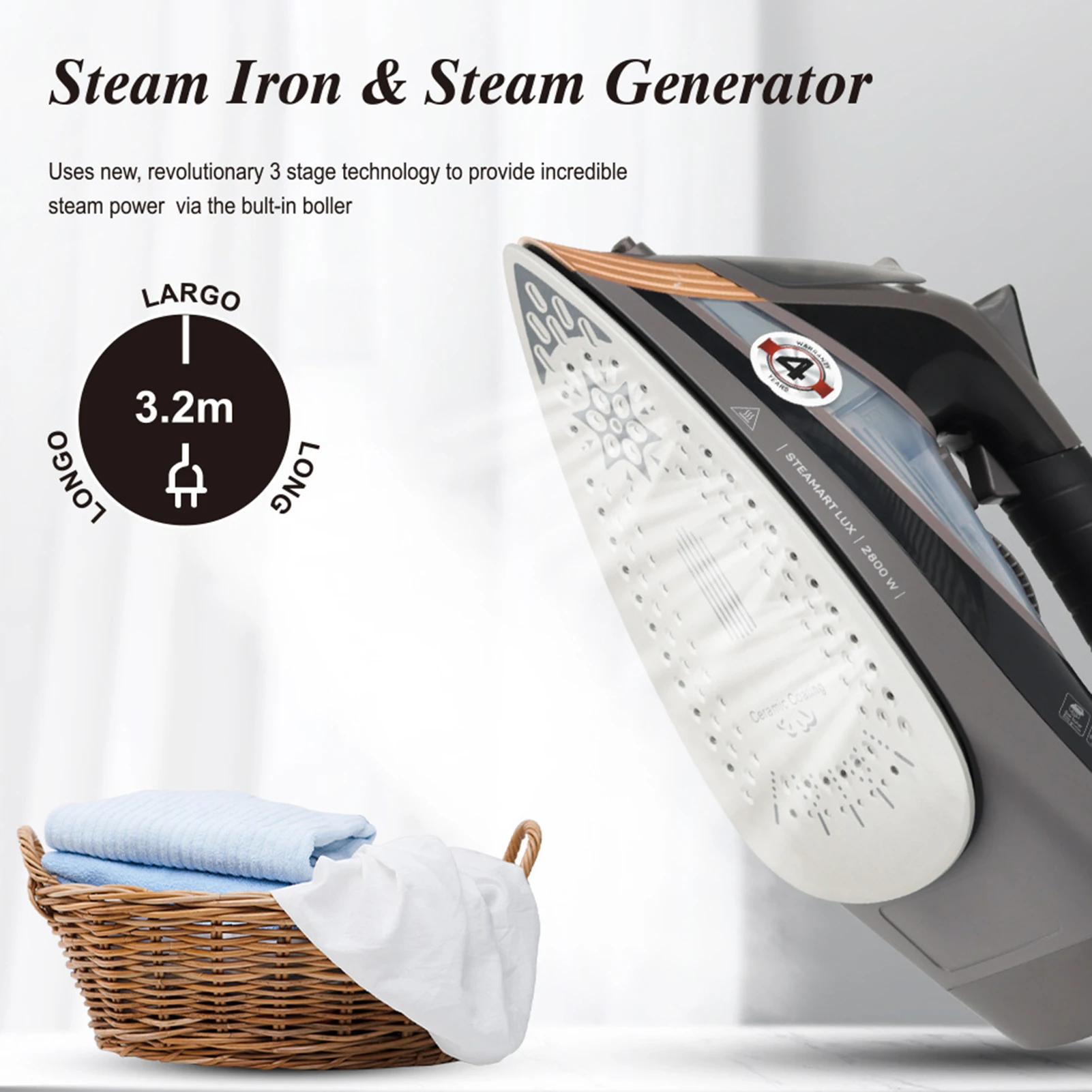 

Automatic Ironing Machine Portable Wireless Ironing Machine For Coat