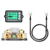 TK15 Battery Coulometer 50A 100A 350A Lithium Battery Capacity Tester Voltage Current Residual Power Indicator Battery Monitor 4