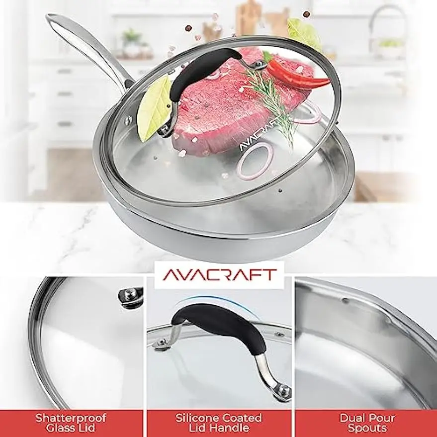 https://ae01.alicdn.com/kf/S8dc201477acd42599287c4d1e8a18d12Z/12-Inch-Frying-Pan-Round-Stainless-Steel-Rust-Resistant-with-Clear-Glass-Lid-Kitchen.jpg