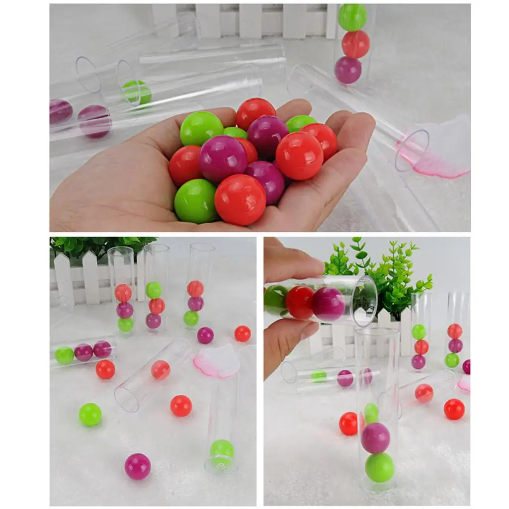 Colored Balls Tubes Playset Kids Children Toy Birthday Gifts