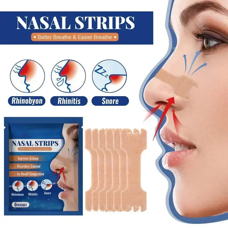 

Nasal strips breathe better For Anti Snoring Right Way Stop reduce Snoring Nose Breathing Strips Easier Improve Sleeping Quality