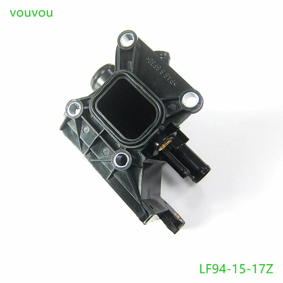 Car accessories LF94-15-17Z cooling system water outlet for Mazda 3 2.0 2005-2012 Mazda 6 2005-2013 2.0 2.3 8 CX7 Tribute
