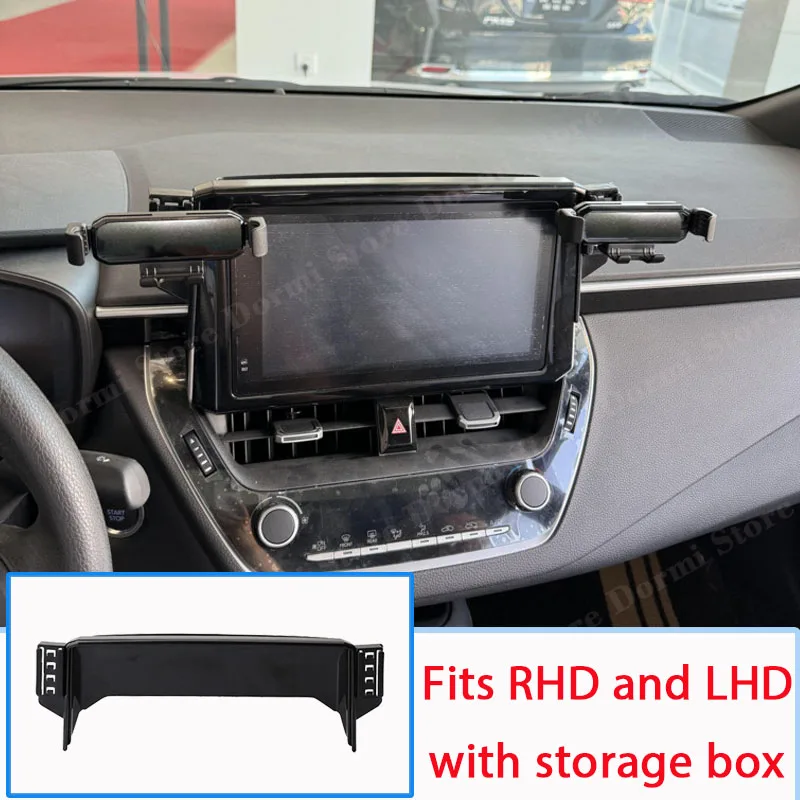 Car Mobile Phone Holder GPS Bracket Gravity Mount Support Stand Accessories for Toyota Corolla E210