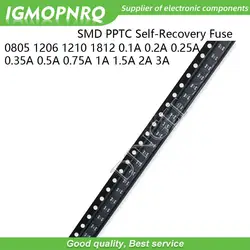 20PCS Assorted PPTC Resettable SMD Fuses, Self - Recovery - 3.5A (1210)