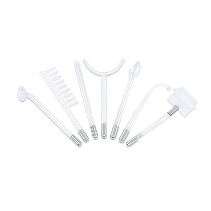 7 dresses purple light high frequency electrotherapy comb rod electrotherapy acne removing instrument home beauty equipment