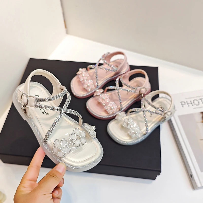 Girls Soft Bottom Anti Slip Summer Sandals