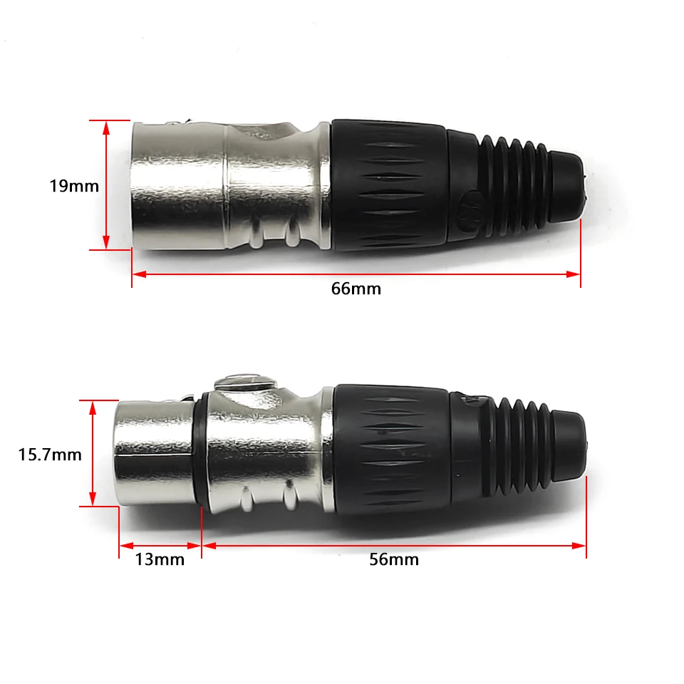 mic preto prata microfone plug 20pcs 05