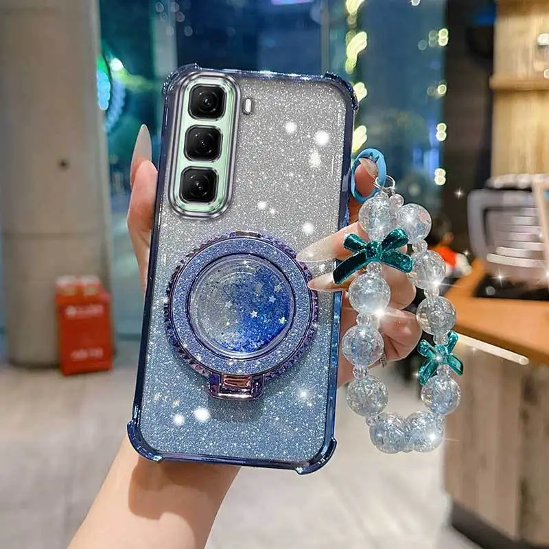 Versatile Phone Cover Set: Includes Case, Lanyard, and Stand (3-Piece)