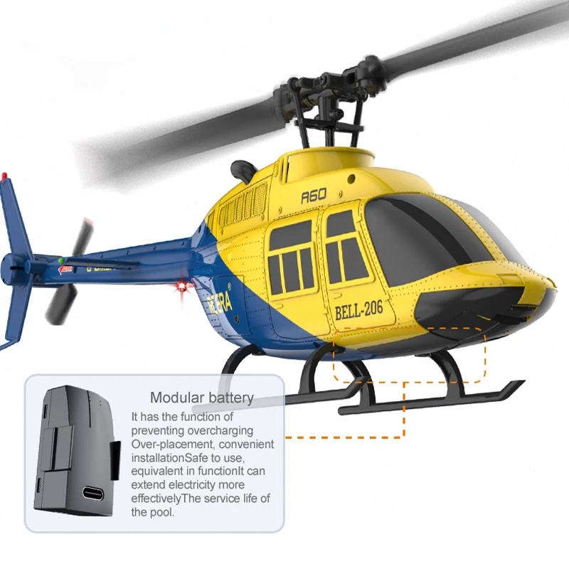 RC Helicopter Toy 2.4G 6 Axis Gyro