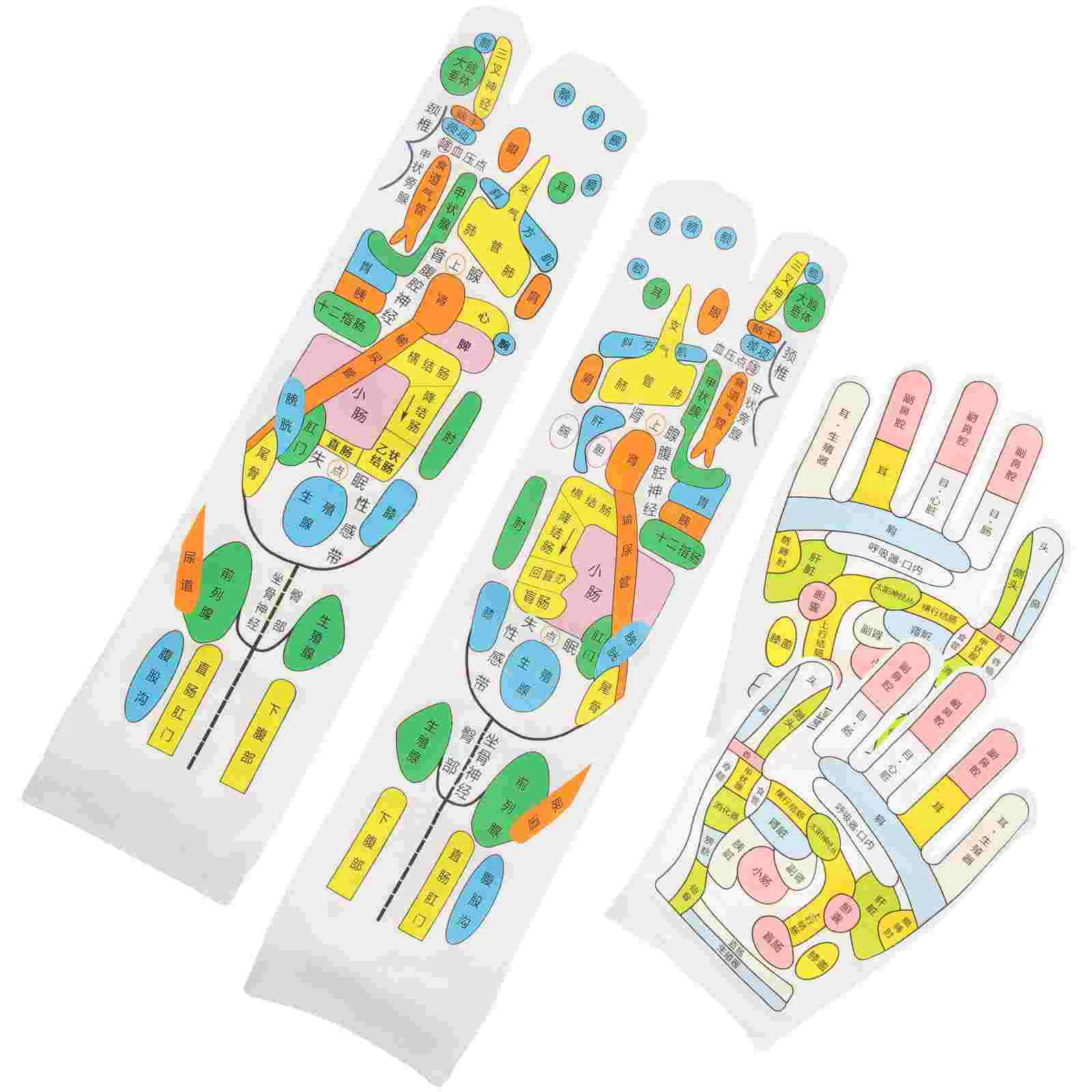 

Acupressure Gloves Socks Feet Massagers Five Toes Knitting Point Tool Hand Covers Man